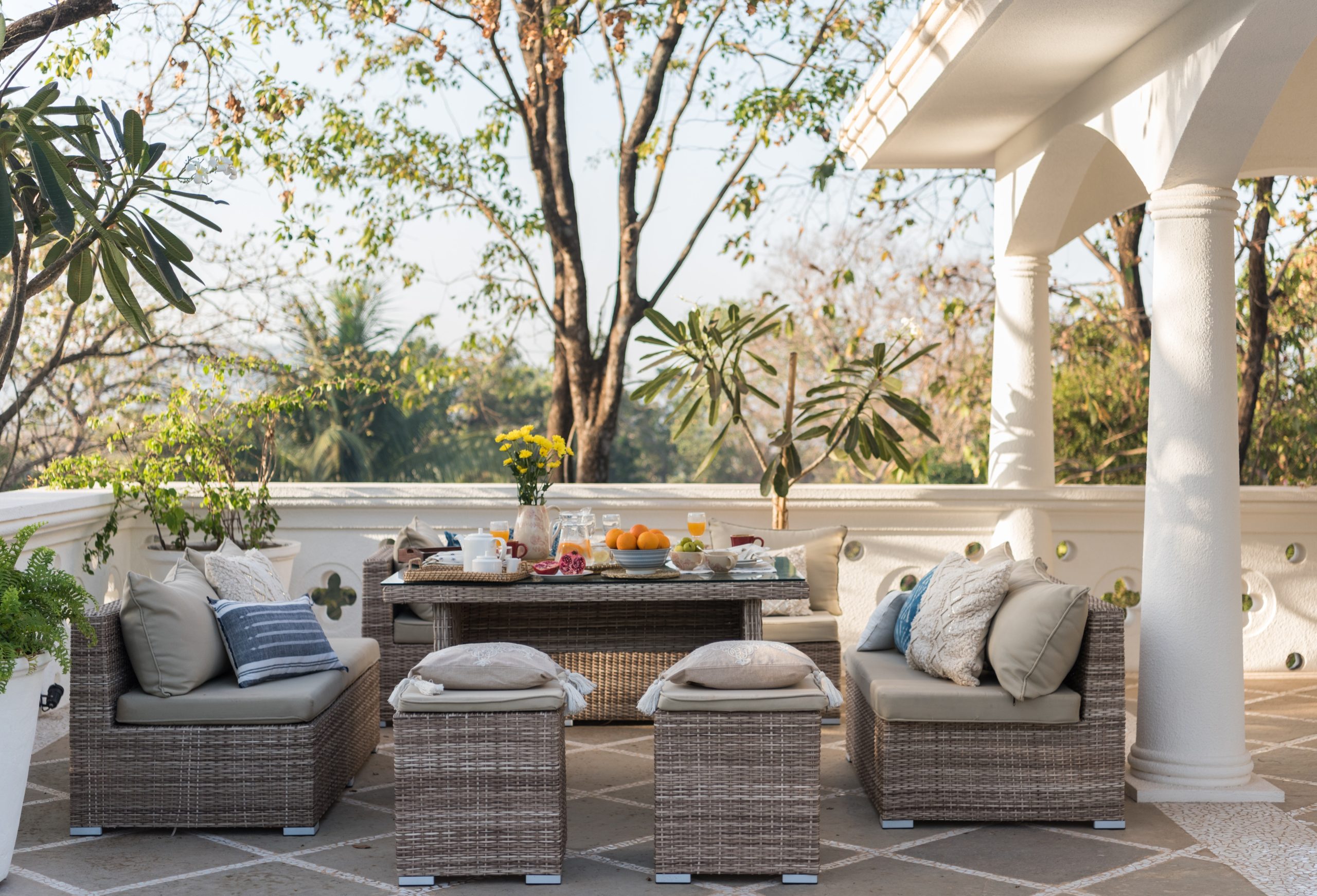 A Guide to Caring for Outdoor Wicker Chairs wewantfurniture