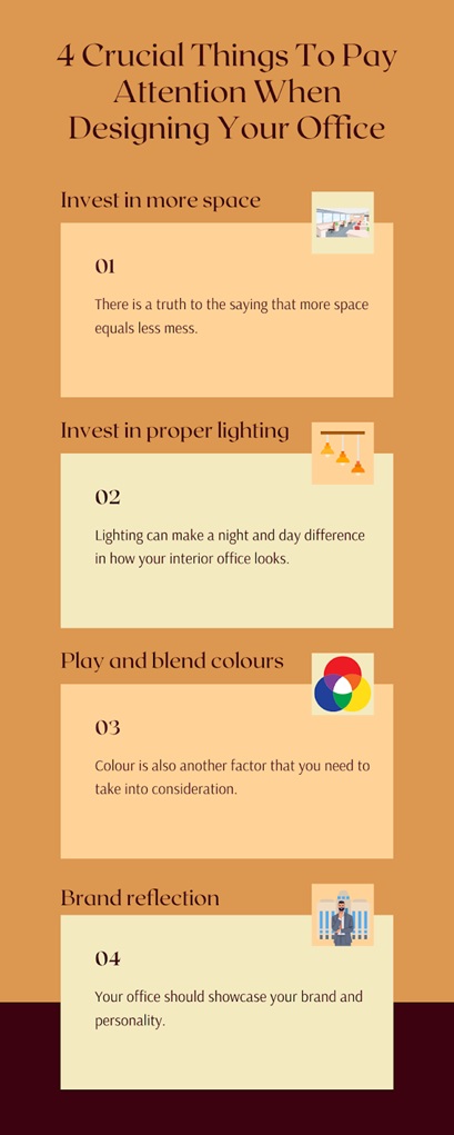 4 Crucial Things To Pay Attention When Designing Your Office